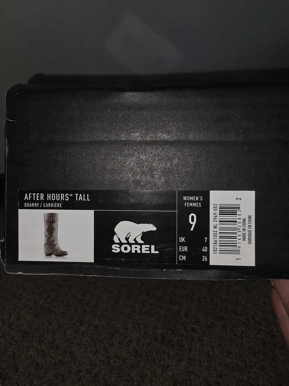 Sorel After Hours Tall Boot in Quarry